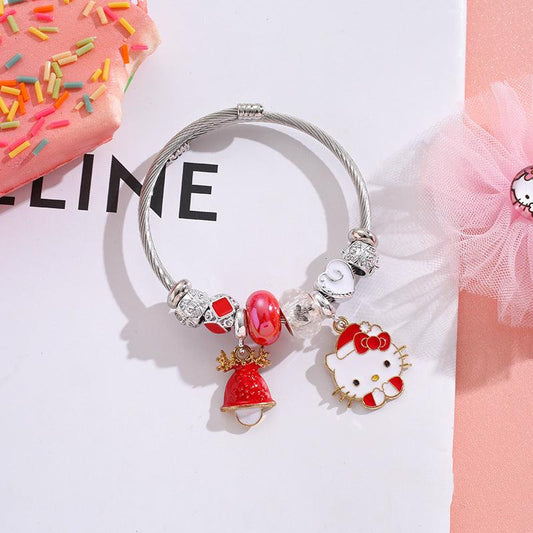 Sanrio Christmas Charm Bracelet