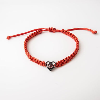 Eternity's Love Spark Photo Bracelet