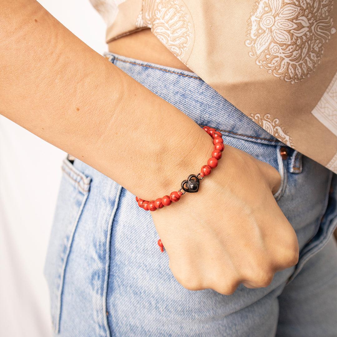 Eternity's Coastal Love Beaded Photo Bracelet