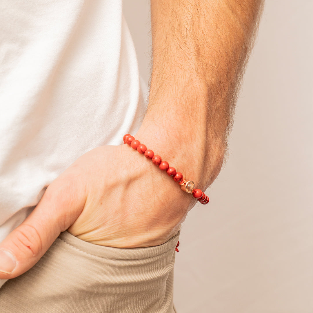 Eternity's Coastal Beaded Photo Bracelet