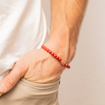 Eternity's Coastal Beaded Photo Bracelet