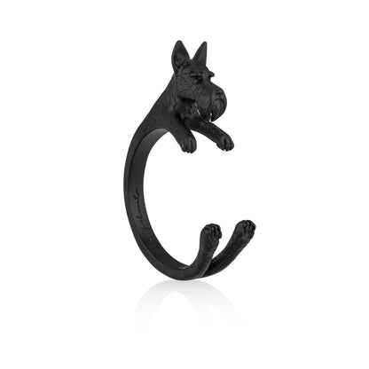 Scottish Terrier Wrap Ring