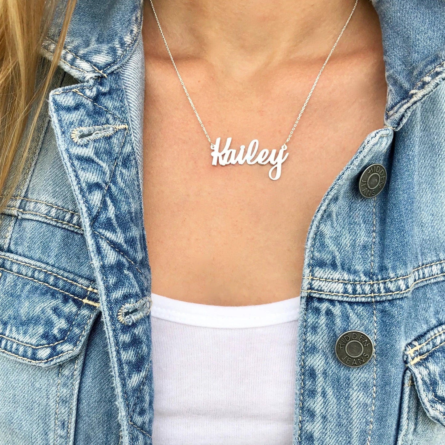 Script Name Necklace