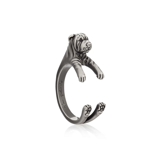 Shar Pei Wrap Ring