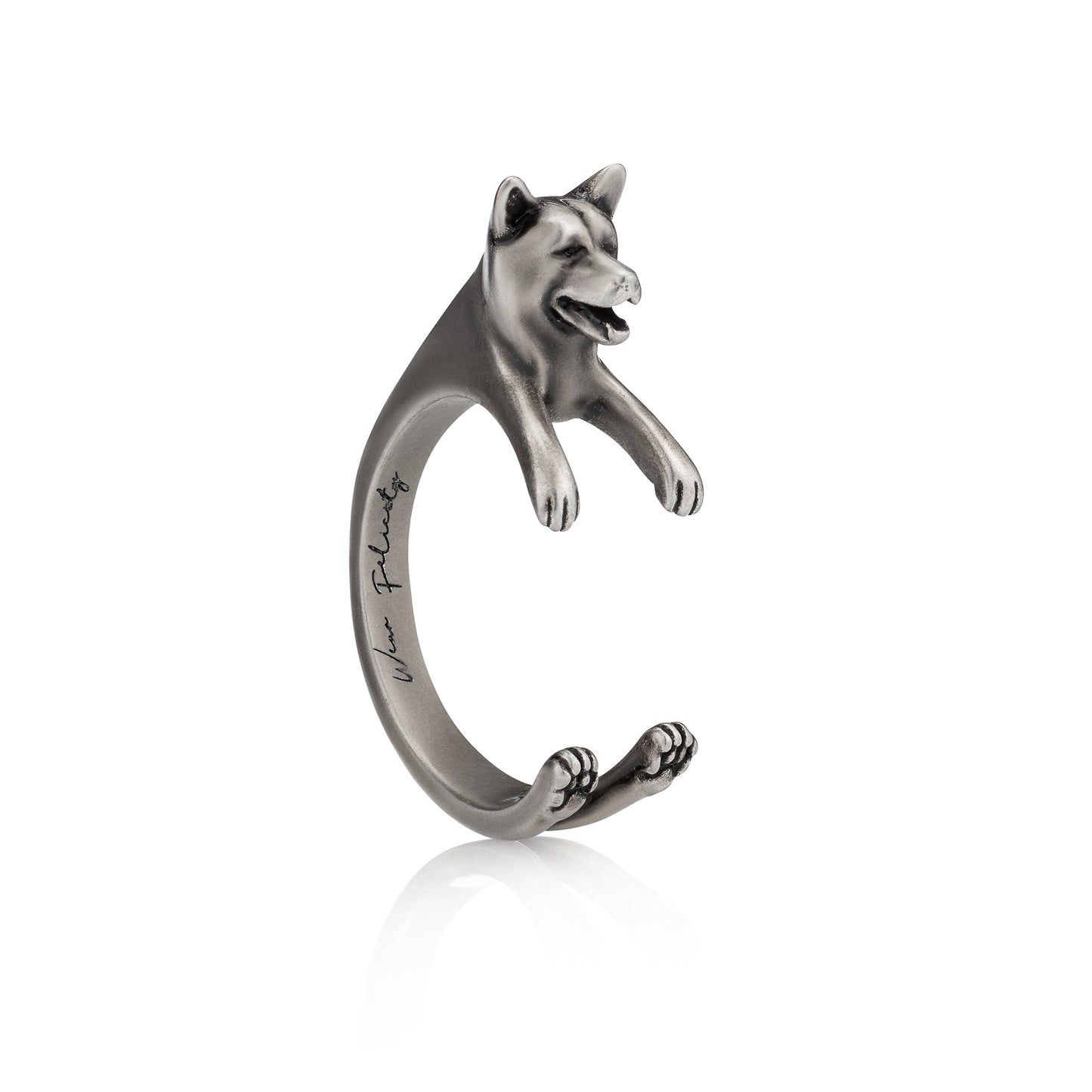 Shiba Inu Wrap Ring