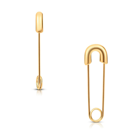 Sia Safety Pin Earrings