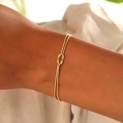 Sisters Eternal Bond Knot Bracelets