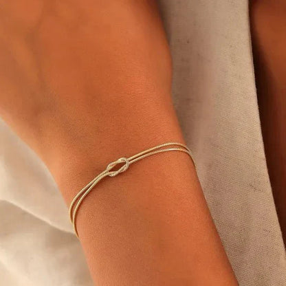 Sisters Eternal Bond Knot Bracelets