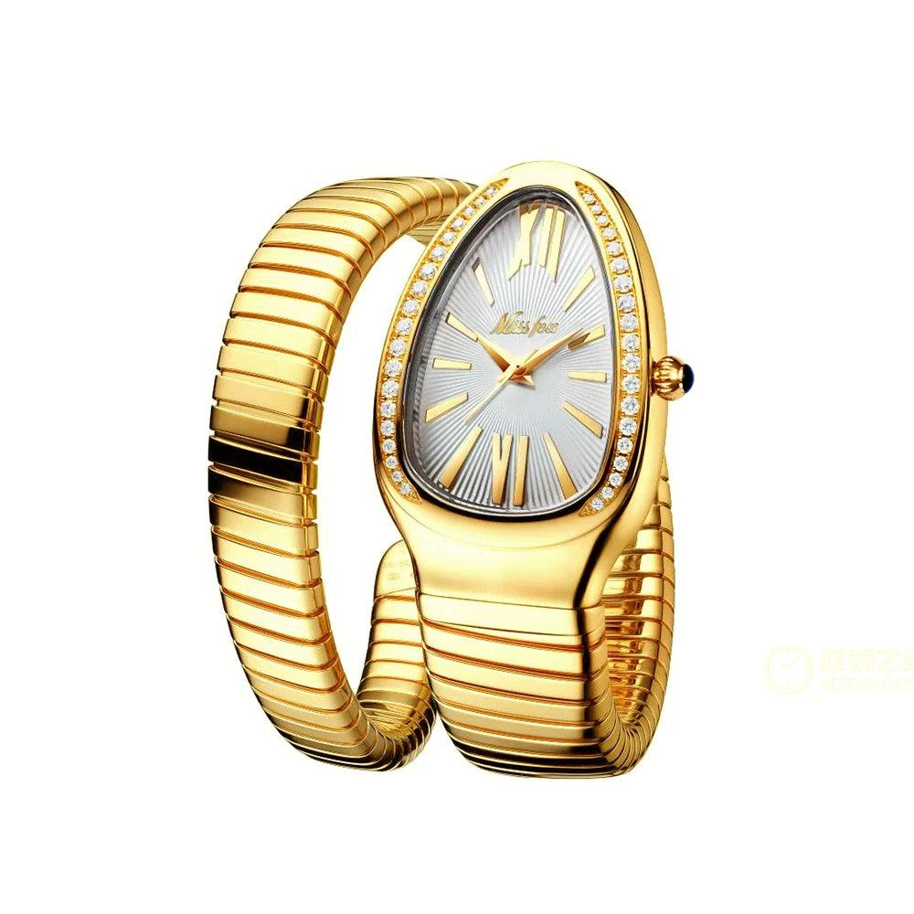 Snake Wrist Watch For Women