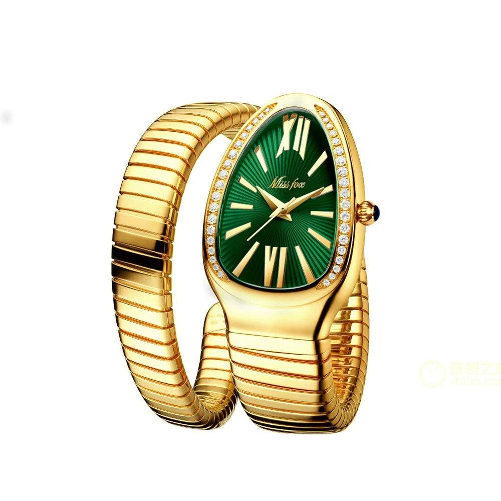 Snake Wrist Watch For Women