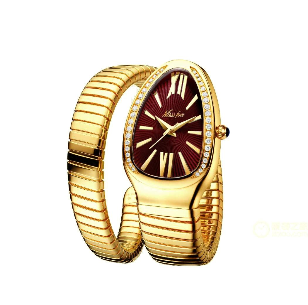 Snake Wrist Watch For Women