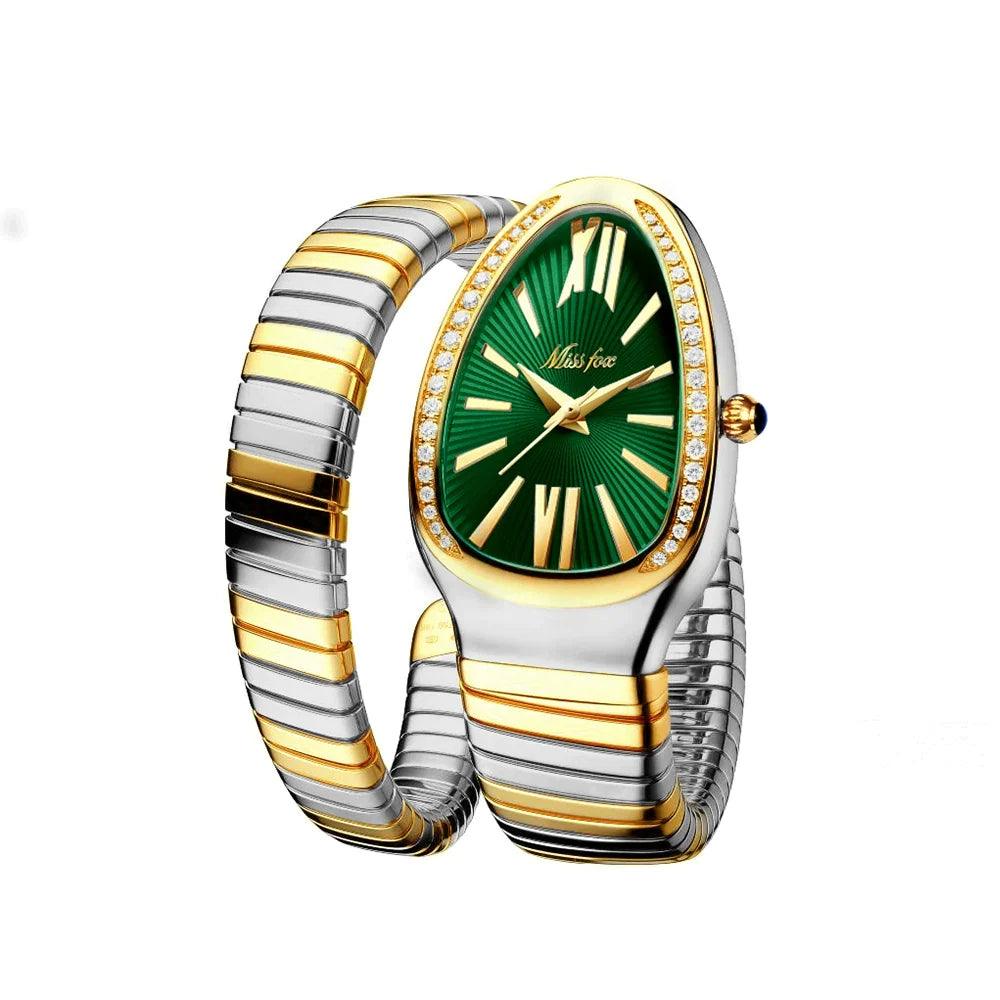 Snake Wrist Watch For Women