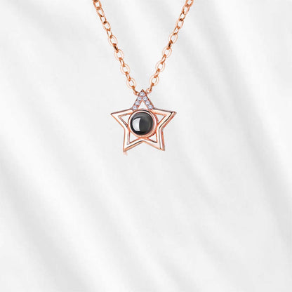 Photo Projective Necklace with Picture Star Projection - Customodish