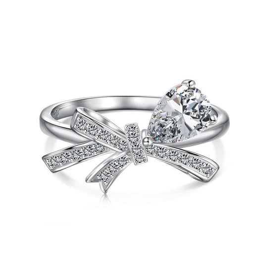 Sterling Silver Bow Ring