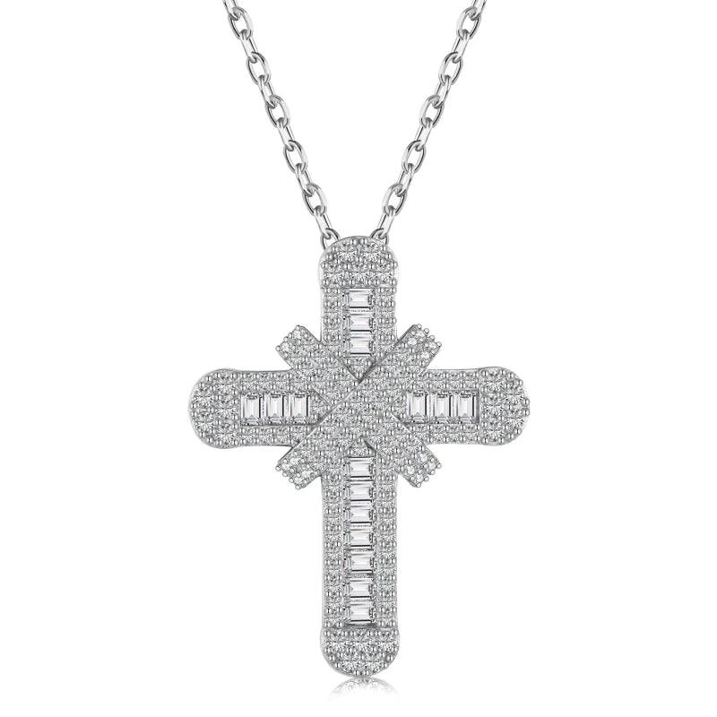 Sterling Silver Cross Necklace