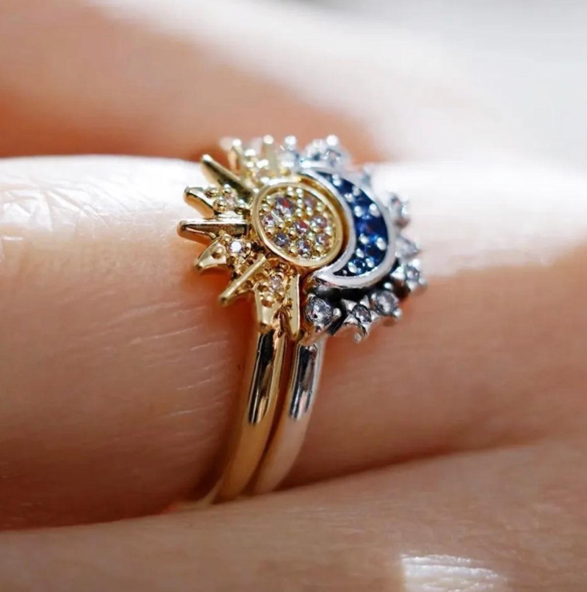 Sun and Moon Ring