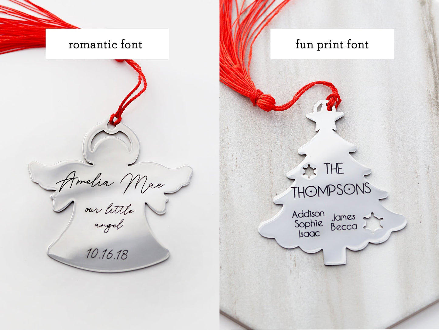 Personalized Ornament | Custom Text