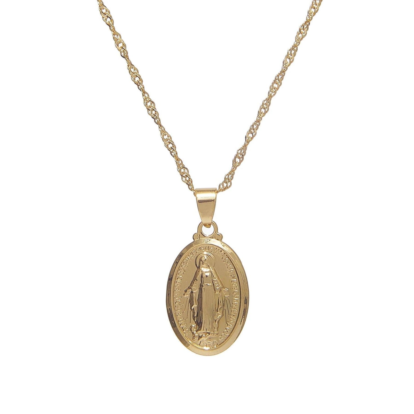 Virgin Mary Necklace