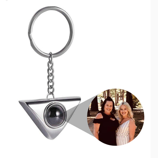 Eternity's Trinity Photo Keychain