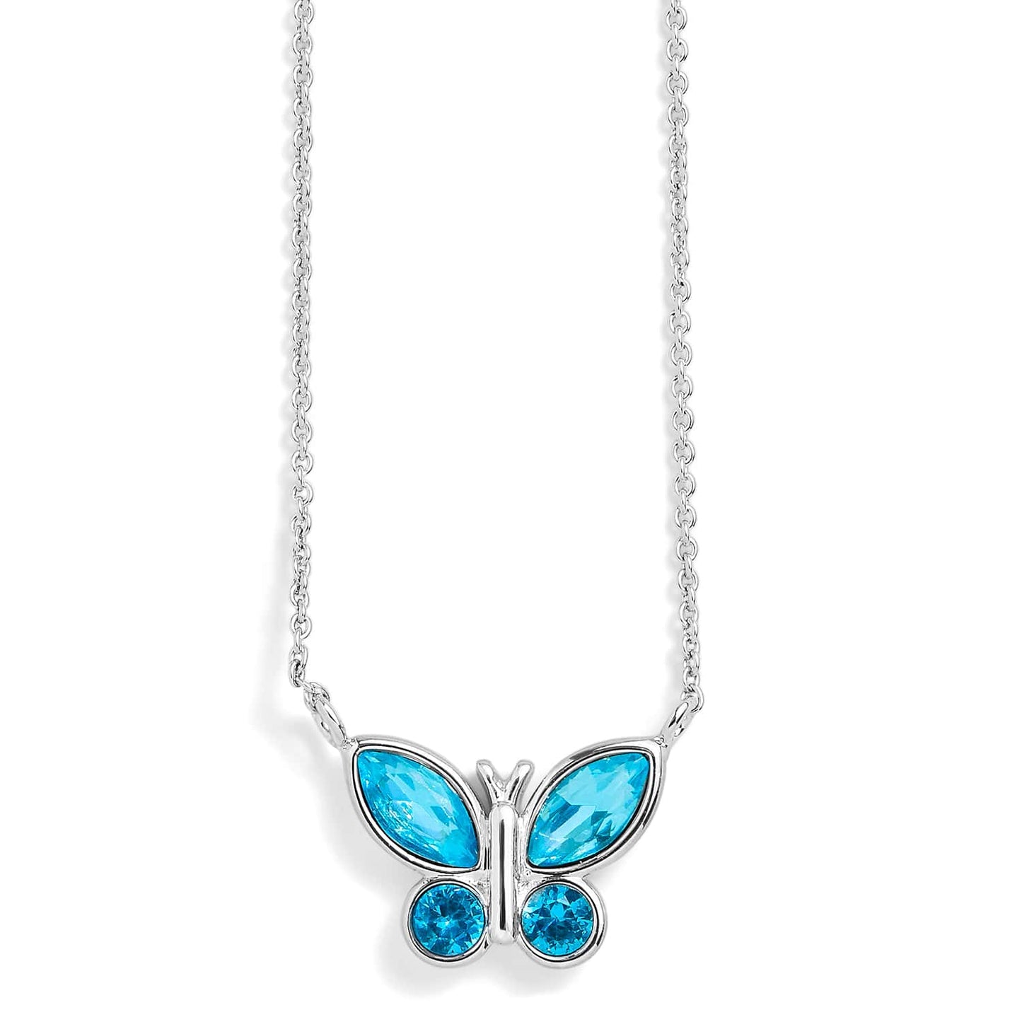 Birthstone Butterfly Necklace