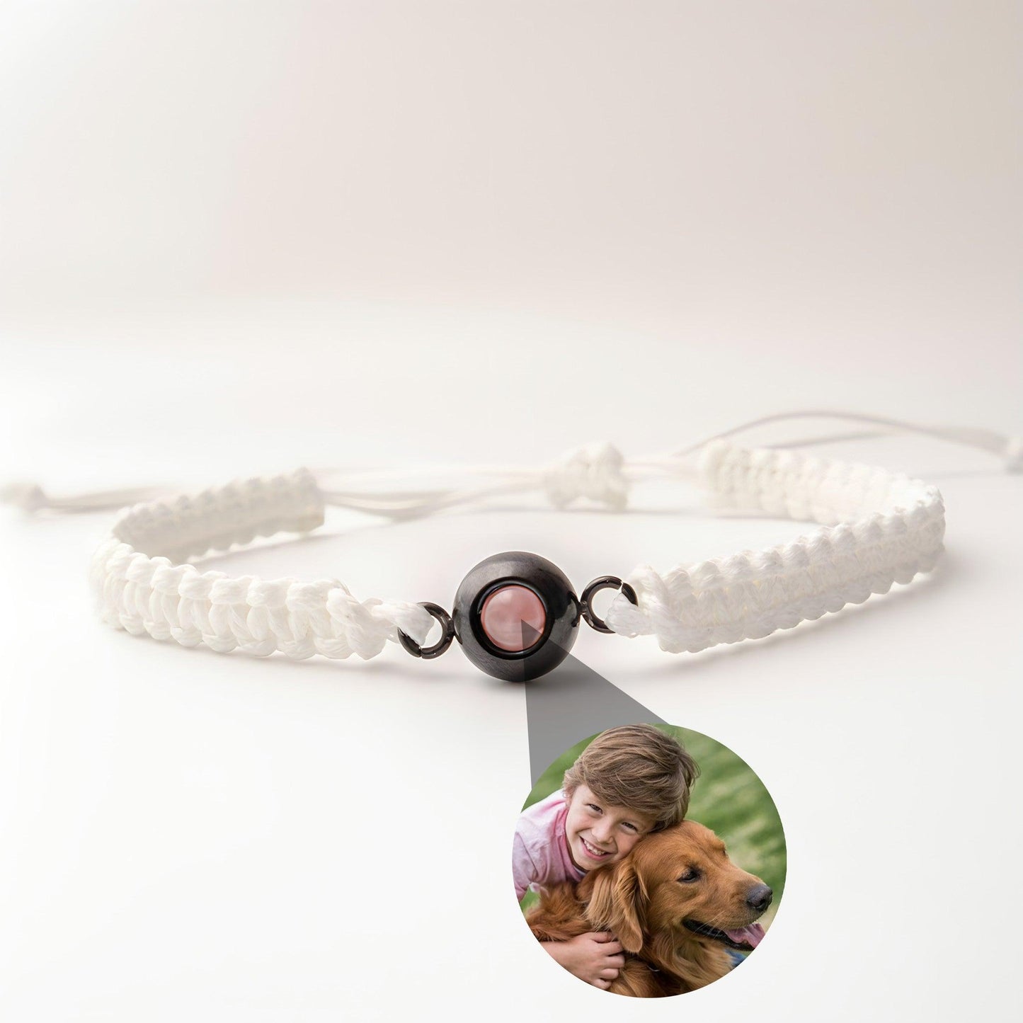 Eternity's Spark Photo Bracelet