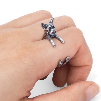 Yorkshire Terrier Wrap Ring